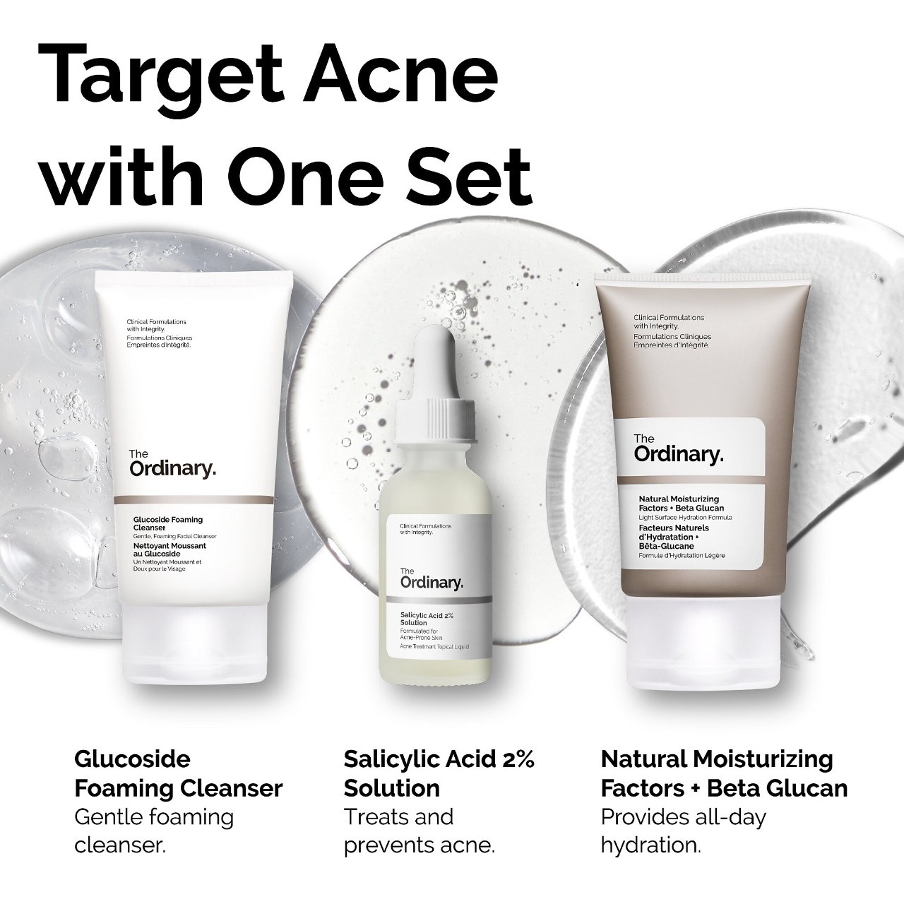 slide 5 of 5, The Ordinary The Acne Set with Salicylic Acid, 