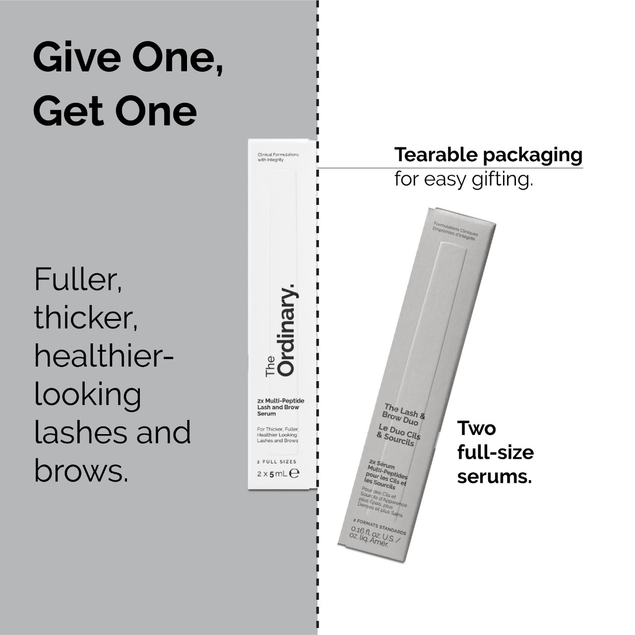 slide 4 of 8, The Ordinary The Lash & Brow Duo, 