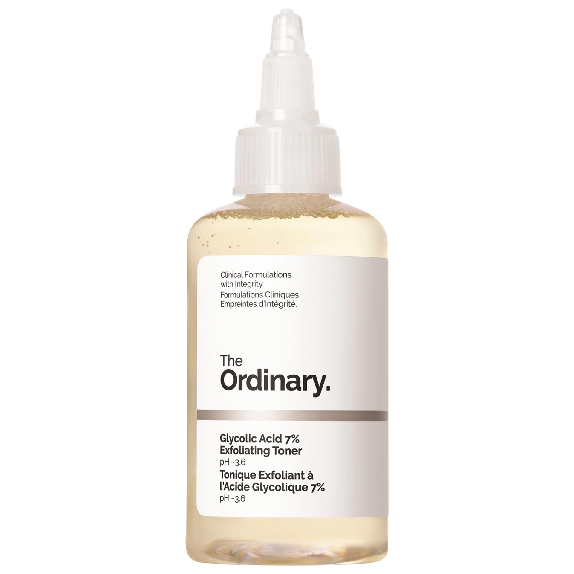 slide 1 of 1, The Ordinary Mini Glycolic Acid 7% Exfoliating Toner 3.38 oz / 100 ml,