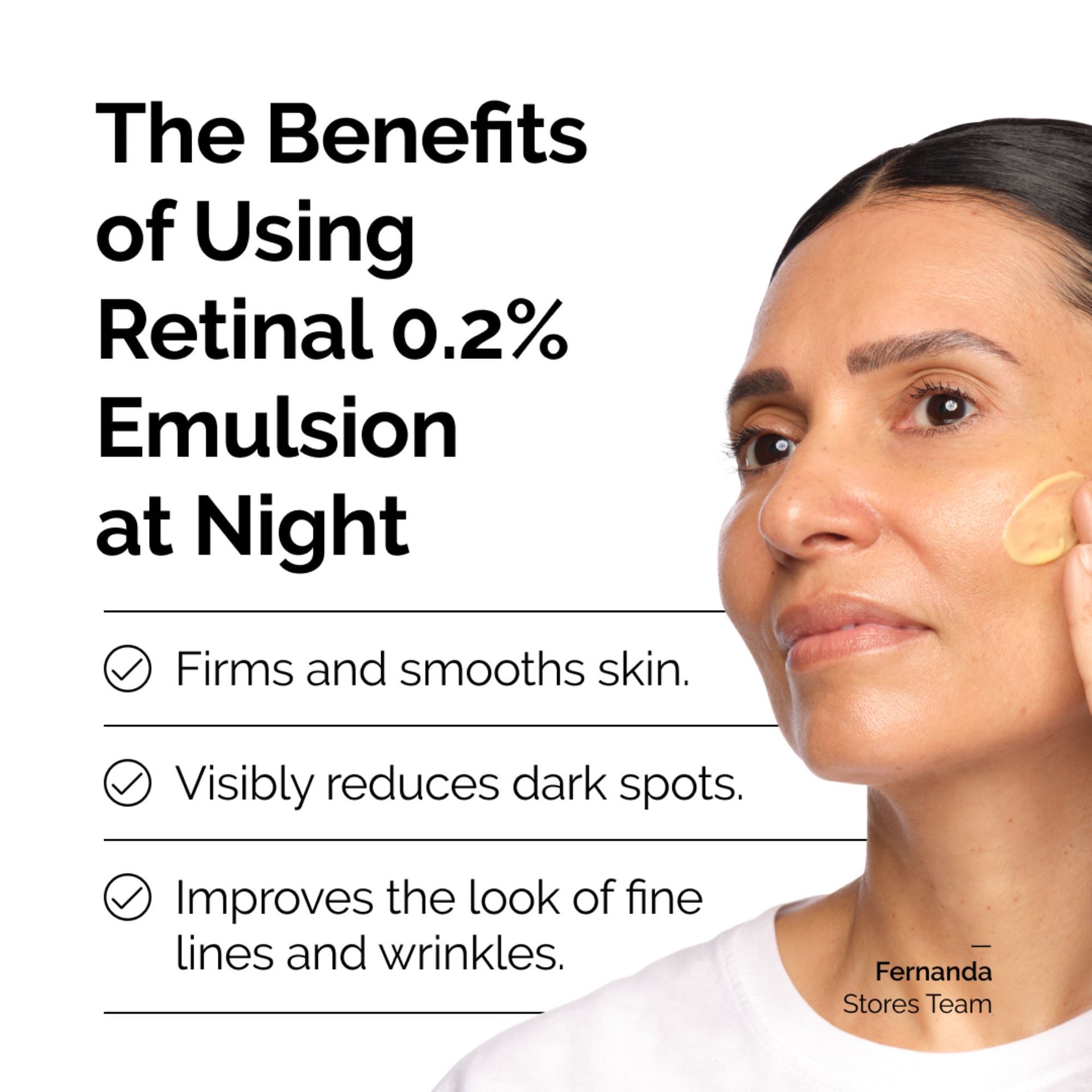 slide 4 of 10, The Ordinary Retinal 0.2% Emulsion High-Strength Retinoid Nighttime Treatment 0.5 oz / 15 ml,