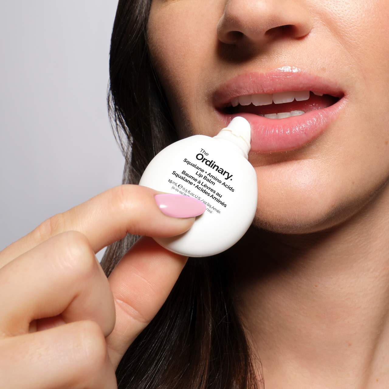 slide 3 of 7, The Ordinary Squalane + Amino Acids Hydrating Lip Balm, for Lips, Elbows, and Cuticles 0.5 oz / 15 ml, 