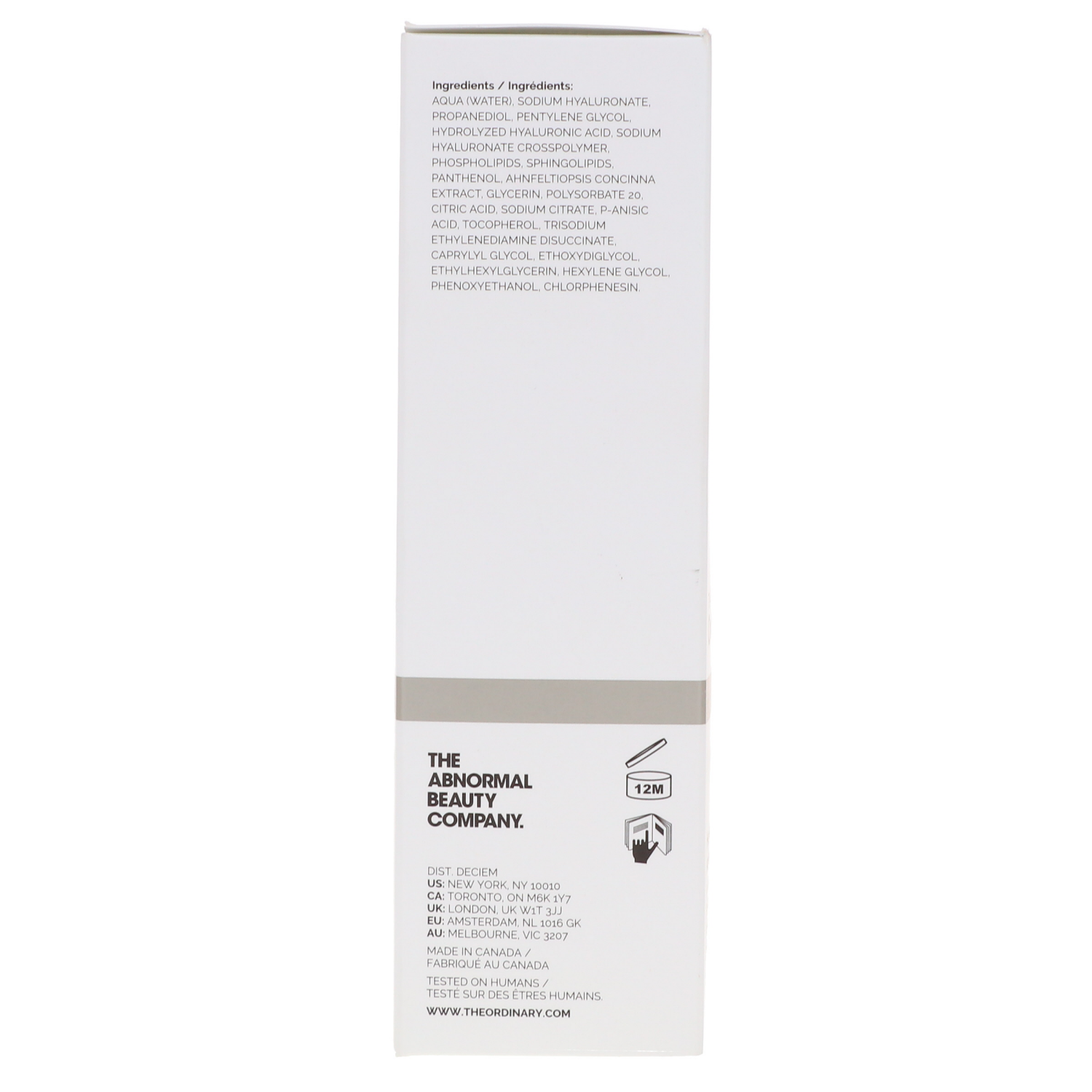slide 2 of 3, The Ordinary Hyaluronic Acid 2% + B5 2.0 Oz, 2 oz