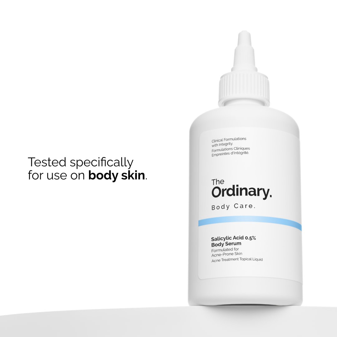 slide 8 of 8, The Ordinary Salicylic Acid 0.5% Body Serum Exfoliating Treatment for Acne 8 oz / 240 ml, 