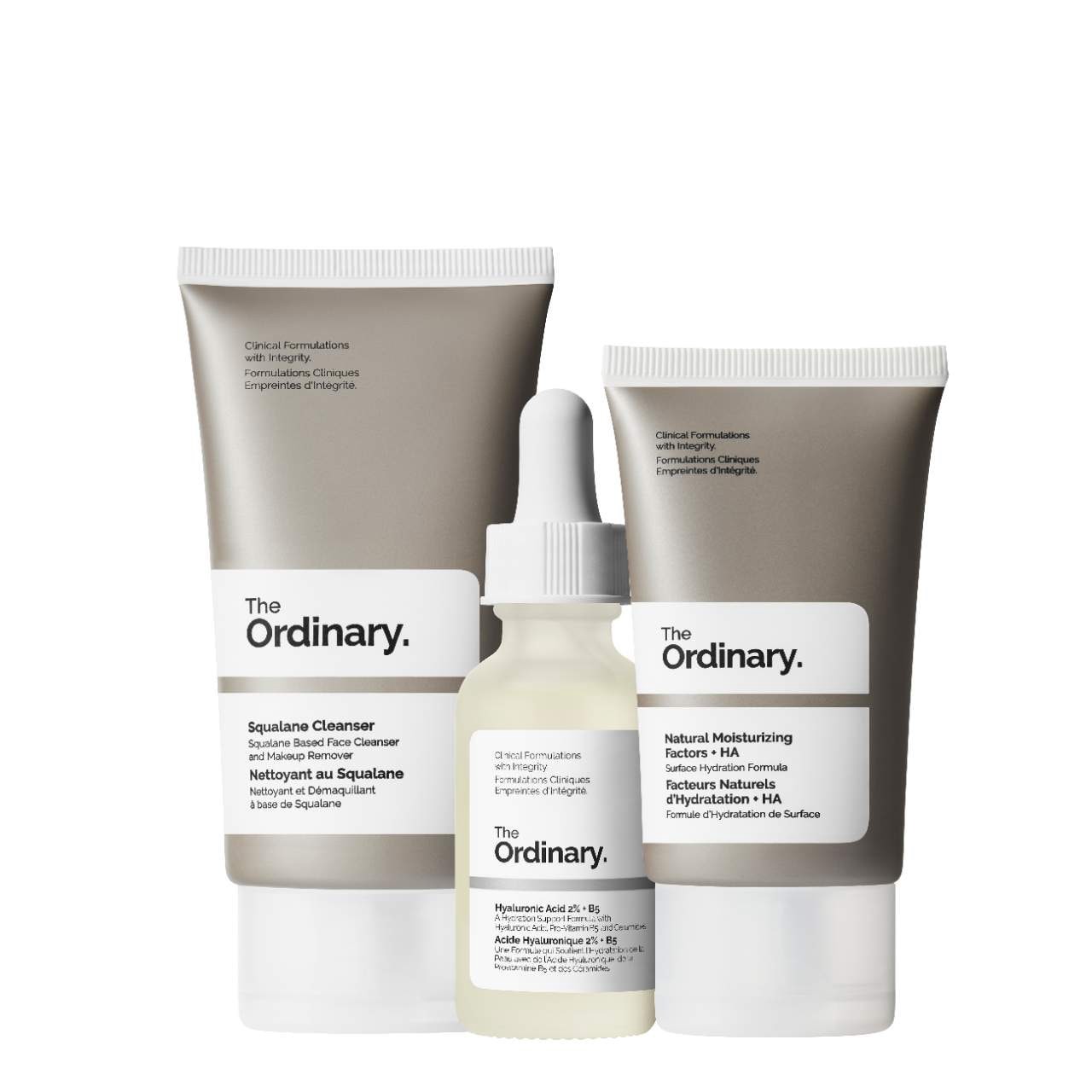 slide 2 of 8, The Ordinary The Daily Set with Hyaluronic Acid Serum, 