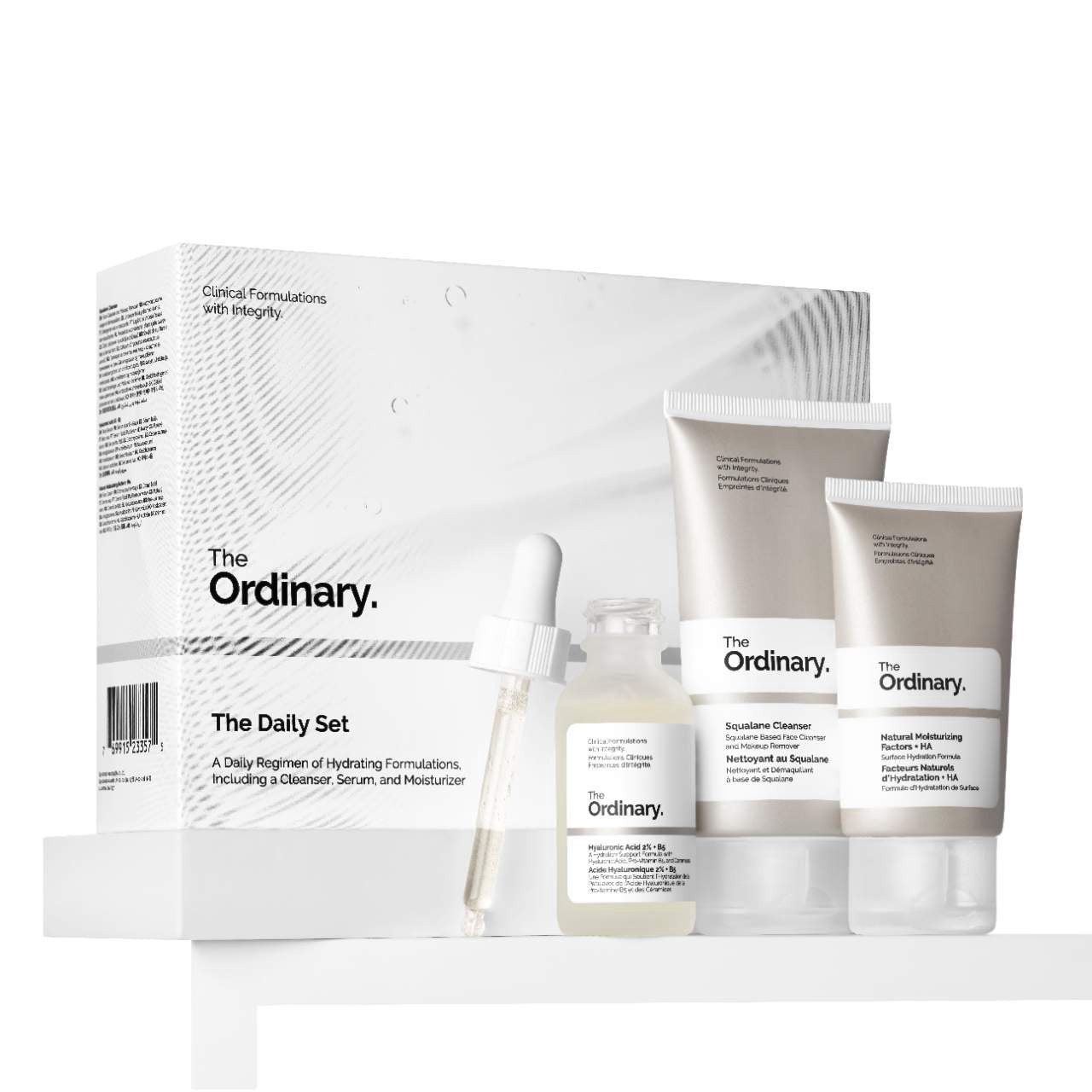slide 8 of 8, The Ordinary The Daily Set with Hyaluronic Acid Serum, 