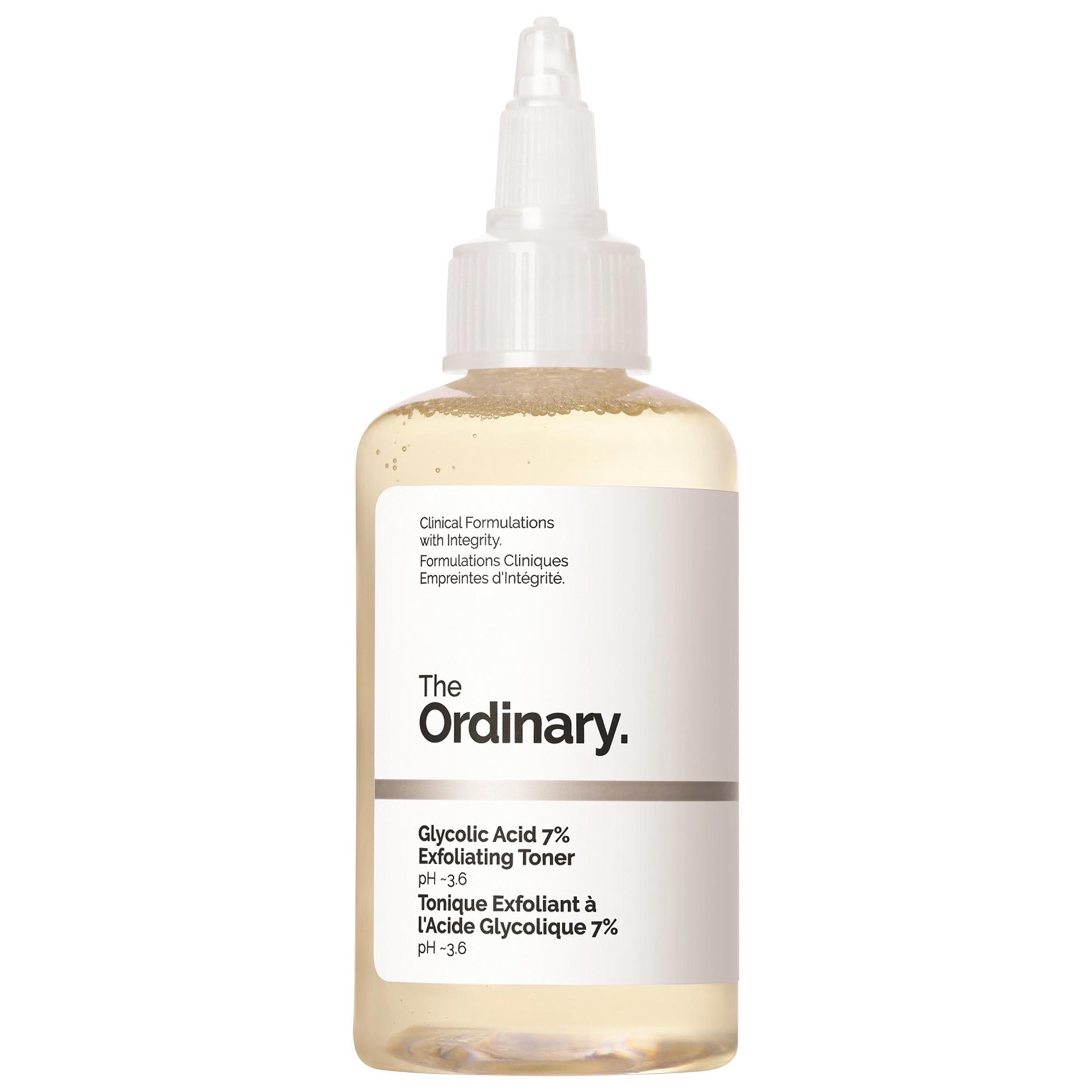 slide 1 of 1, The Ordinary Mini Glycolic Acid 7% Exfoliating Toner 3.38 oz / 100 ml, 3.38 oz / 100 ml