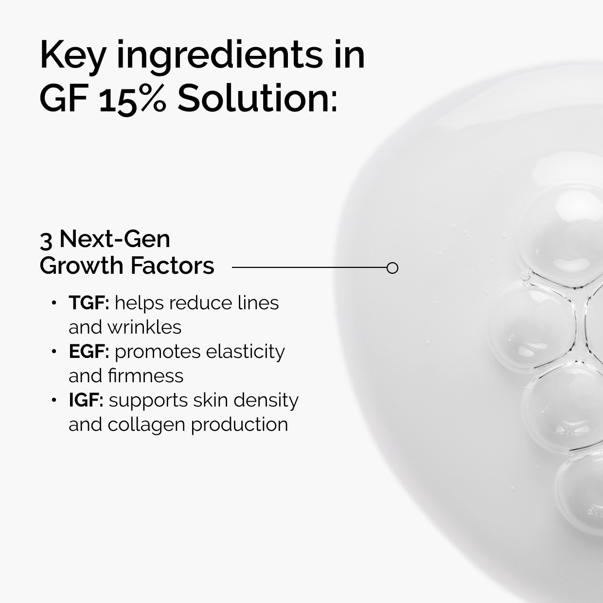 slide 3 of 7, The Ordinary GF 15% Serum for Visible Skin Repair and Wrinkles 1 oz / 30 mL, 