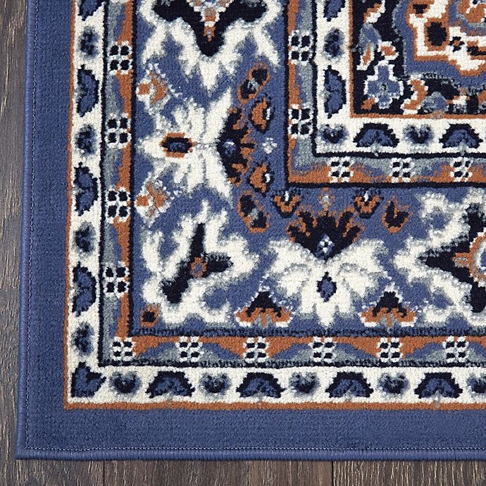 slide 3 of 6, Home Dynamix Premium Sakarya Area Rug - Country Blue, 4 ft x 5 ft