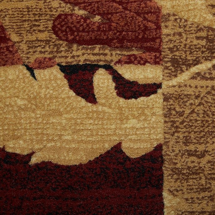 slide 6 of 6, Home Dynamix Catalina Pierre 3'3 x 5'2 Area Rug - Brown/Red, 1 ct