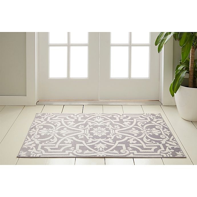 slide 2 of 2, Home Dynamix Westwood Washable Accent Rug - Grey, 3 ft 1 in x 4 ft 7 in