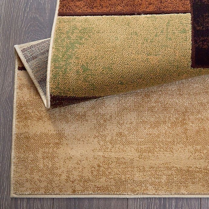 slide 4 of 6, Home Dynamix Tribeca Heat Set Box Area Rug - Brown/Green, 5 ft 3 in x 7 ft 2 in