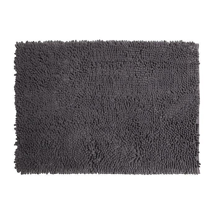 slide 1 of 2, Home Dynamix Super Sponge Bath Mat - Charcoal, 21 in x 34 in