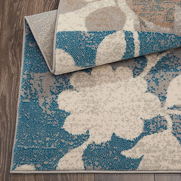 slide 3 of 6, Home Dynamix Tremont Hillsboro Area Rug - Beige/Blue, 3 ft x 5 ft