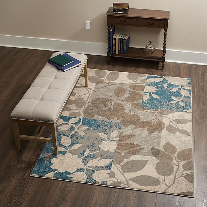 slide 6 of 6, Home Dynamix Tremont Hillsboro Area Rug - Beige/Blue, 3 ft x 5 ft