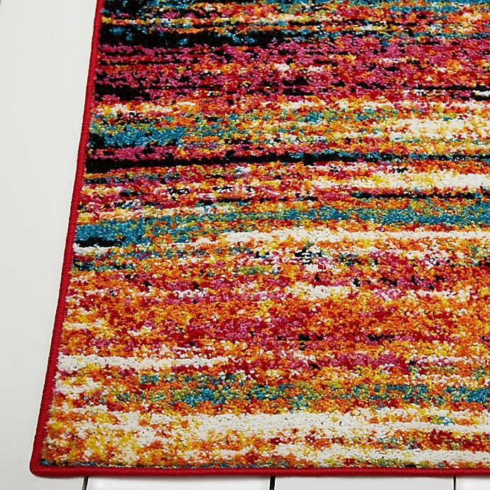 slide 7 of 7, Home Dynamix Splash Cellis Area Rug - Orange/Blue, 5 ft x 7 ft