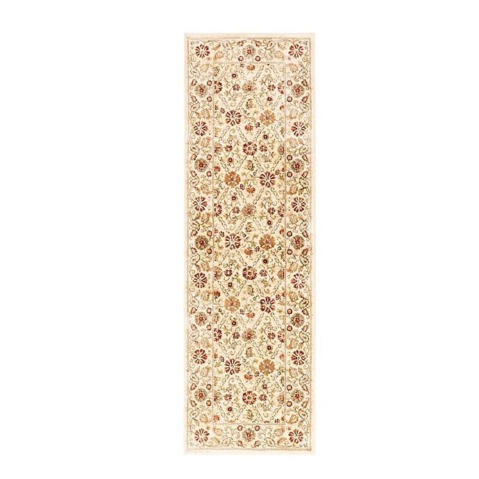 slide 4 of 7, Verona Suzani Rug - Ivory/Blue, 2 ft 2 in, 6 ft 11 in