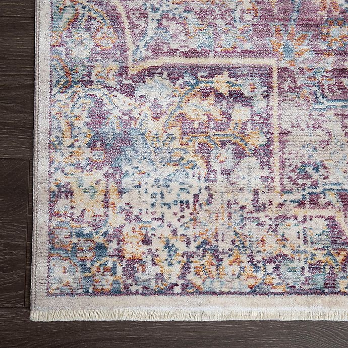 slide 3 of 6, Artisan by Nicole Miller Bohemian 5'3 x 7'9'' Area Rug - Pink/Ivory'', 1 ct