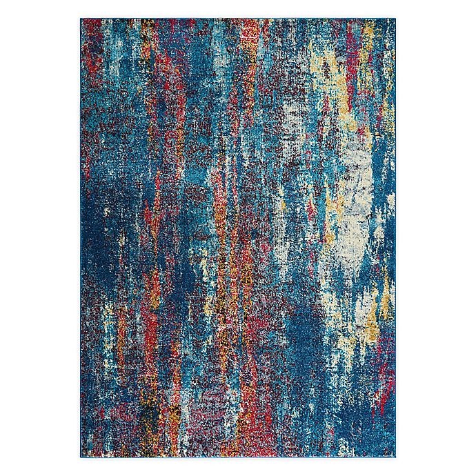 slide 1 of 5, Home Dynamix Serena Vigo Area Rug - Blue/Fuchsia/Orange, 2 ft x 3 ft