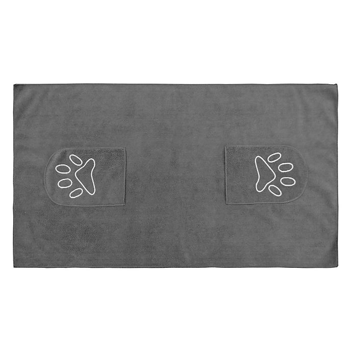 slide 2 of 2, Pawslife Clean Pup Towel for - Grey, 1 ct