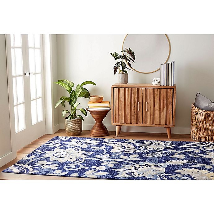 slide 5 of 5, Home Dynamix Tremont Teaneck Accent Rug - Navy/Blue, 2 ft x 3 ft