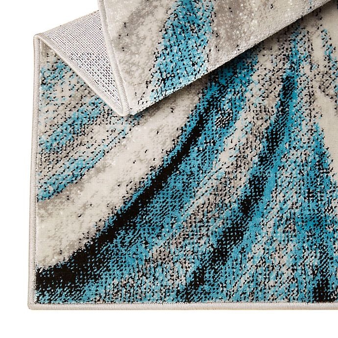 slide 2 of 5, Home Dynamix Boho Accent Rug - Grey/Blue, 2 ft x 3 ft