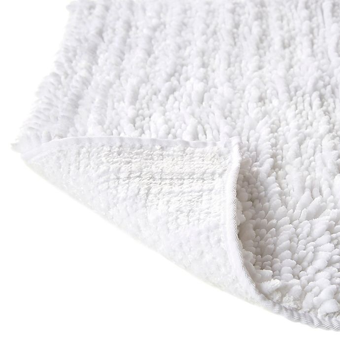 slide 3 of 7, Nicole Miller Rad Bath Mat Set - White, 2 ct