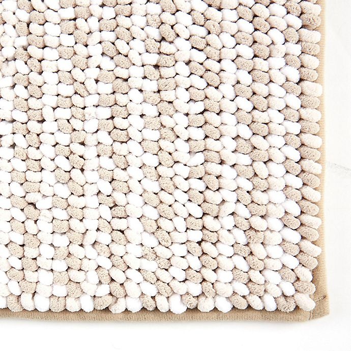 slide 3 of 7, Nicole Miller Chester Bath Mat Set - Beige, 2 ct