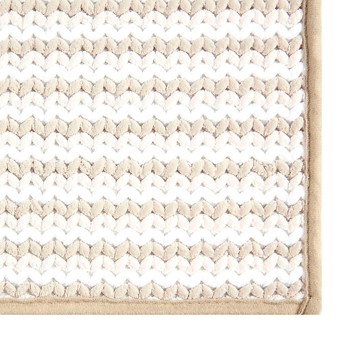 slide 4 of 7, Nicole Miller Chester Bath Mat Set - Beige, 2 ct