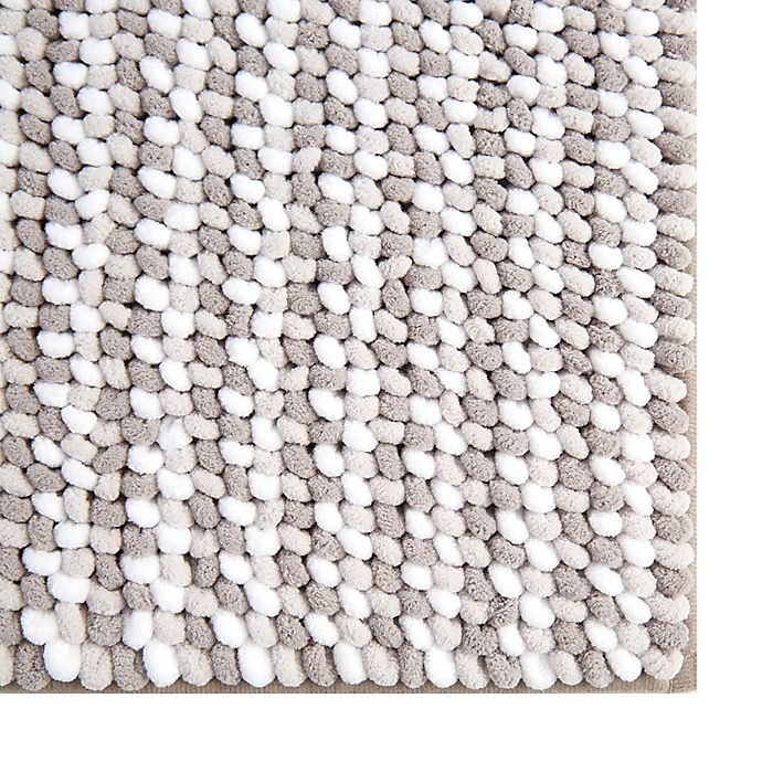 slide 3 of 7, Nicole Miller Chester Bath Mat Set - Grey, 2 ct