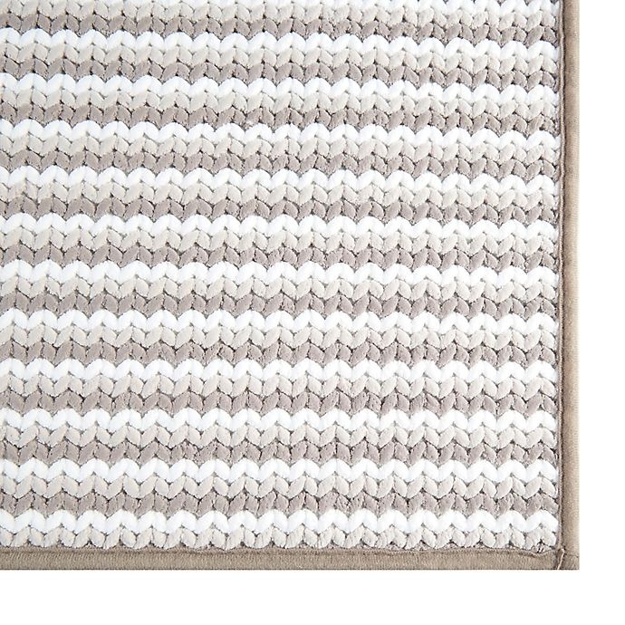 slide 4 of 7, Nicole Miller Chester Bath Mat Set - Grey, 2 ct