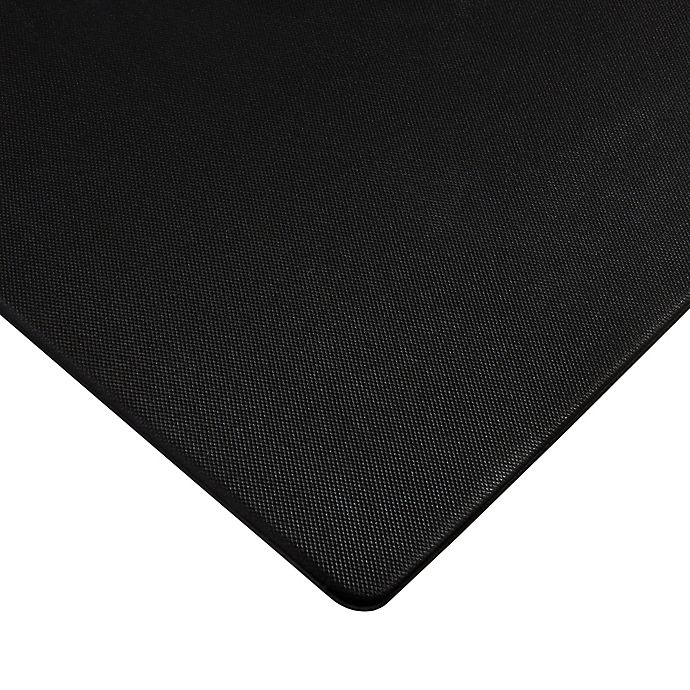 slide 5 of 6, Home Dynamix Divine Step Cliffside 20 x 36" Kitchen Mat - Black/White", 20 in x 36 in