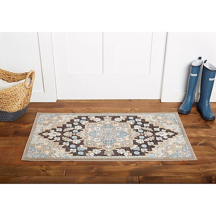 Home Dynamix Maplewood Washable Accent Rug - Grey 2 ft 3 in x 3 ft