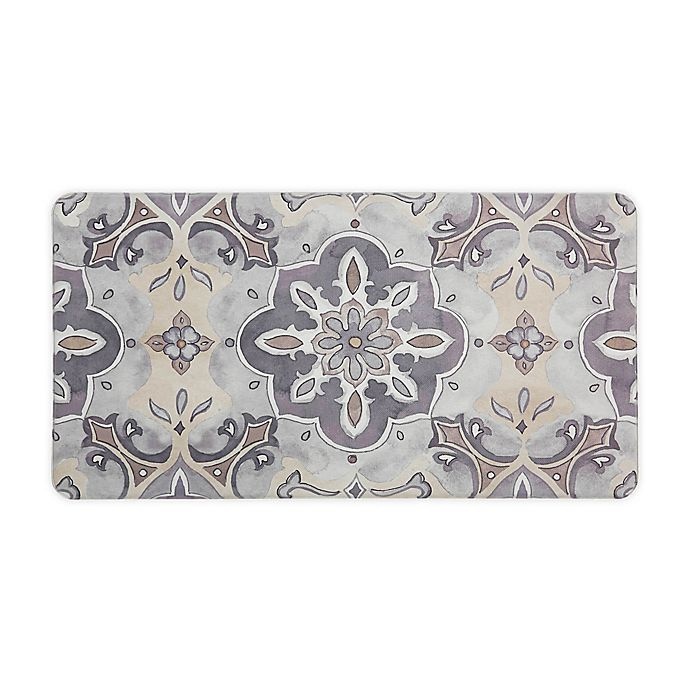 slide 1 of 5, Home Dynamix Medallion 20 x 39" Comfort Kitchen Mat", 1 ct