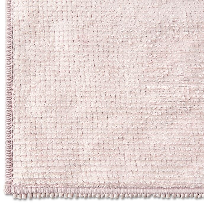 slide 2 of 6, SALT Noodle Woven Bath Rug - Blush, 1 ct