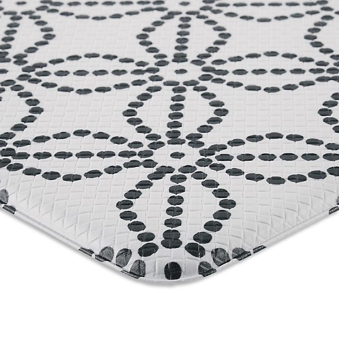 slide 2 of 8, Simply Essential Reversible Kitchen Mat - Grey, 18 in x 30 in