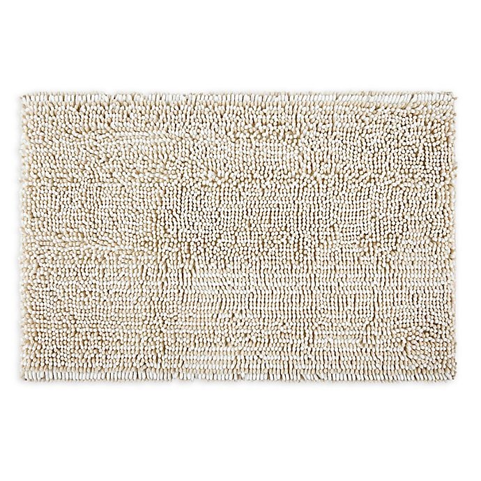 slide 1 of 5, Therapedic Ultimate Luxury Heathered Memory Foam Bath Rug - Fog", 21 in x 34 in