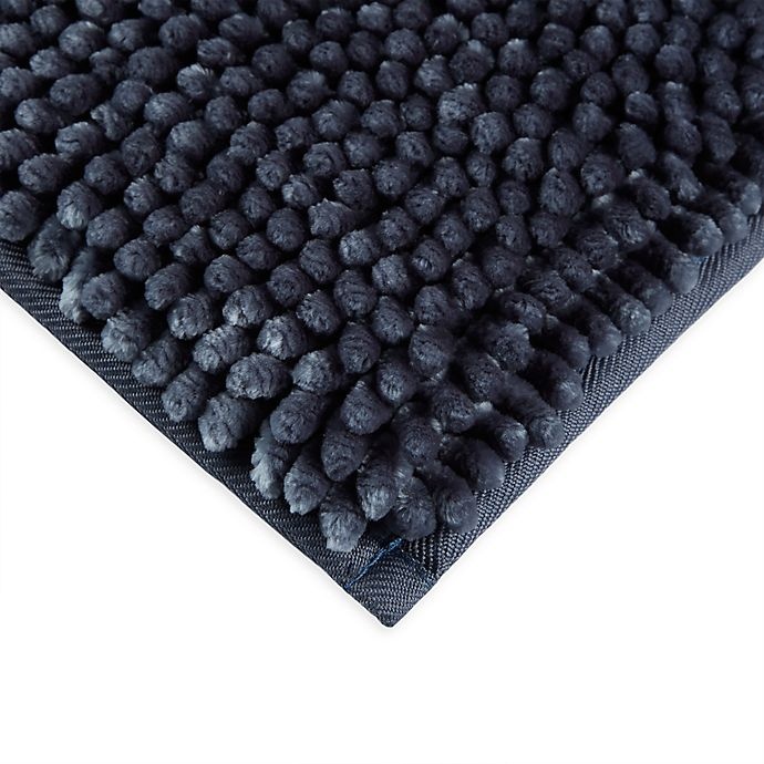 slide 3 of 5, Therapedic Ultimate Luxury Memory Foam Bath Rug - Dark Denim", 21 in x 34 in