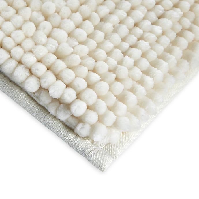 slide 3 of 5, Therapedic Ultimate Luxury Memory Foam Bath Rug - Bright White", 21 in x 34 in