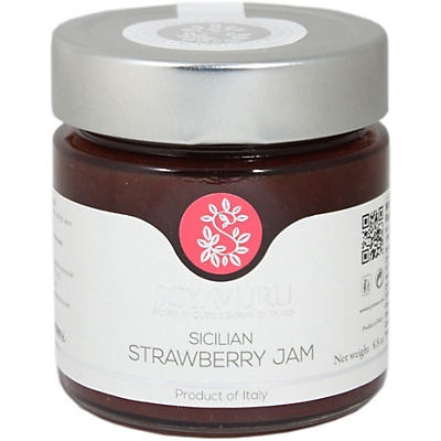 slide 1 of 1, Scyavuru Sicilian Strawberry Jam, 8.5 oz