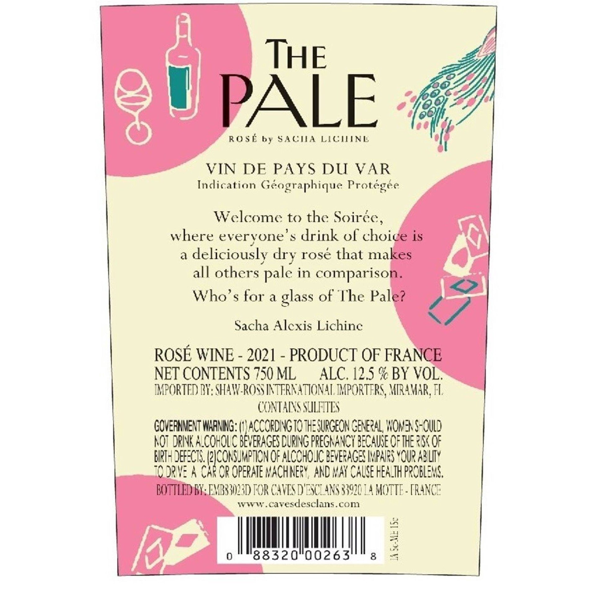 slide 2 of 7, Sacha Lichine The Pale Rose 750 ml Bottle, 750 ml