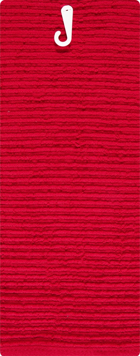 slide 5 of 9, MÜkitchen 100% Cotton Ridged Texture Ruby Dishcloth 1 ea, 1 ea