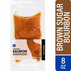 Kroger® Farm Raised Brown Sugar Bourbon Atlantic Salmon Portions