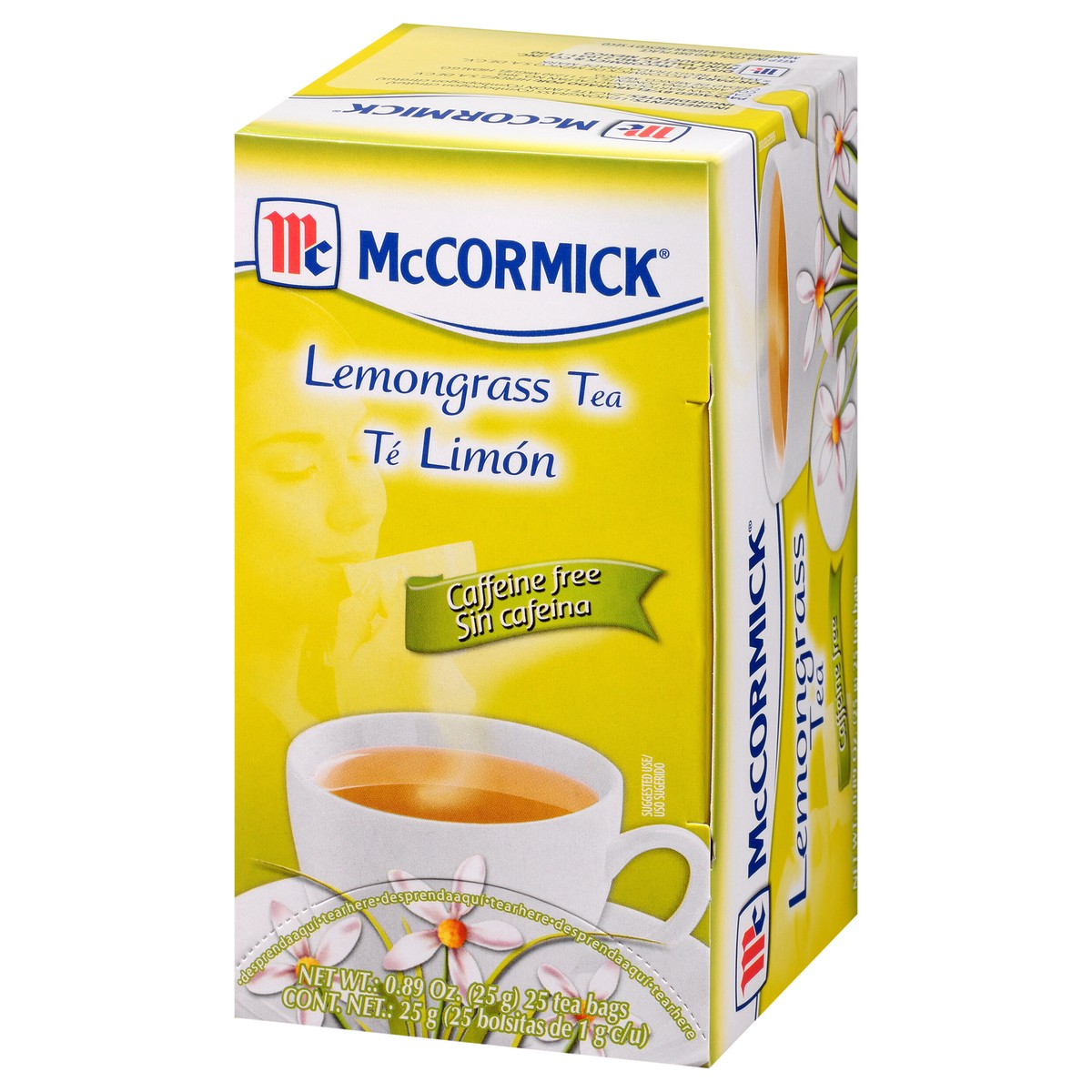 slide 2 of 9, Mccormick Tea Caffeine Free Lemongrass Box - 0.89 oz, 0.89 oz