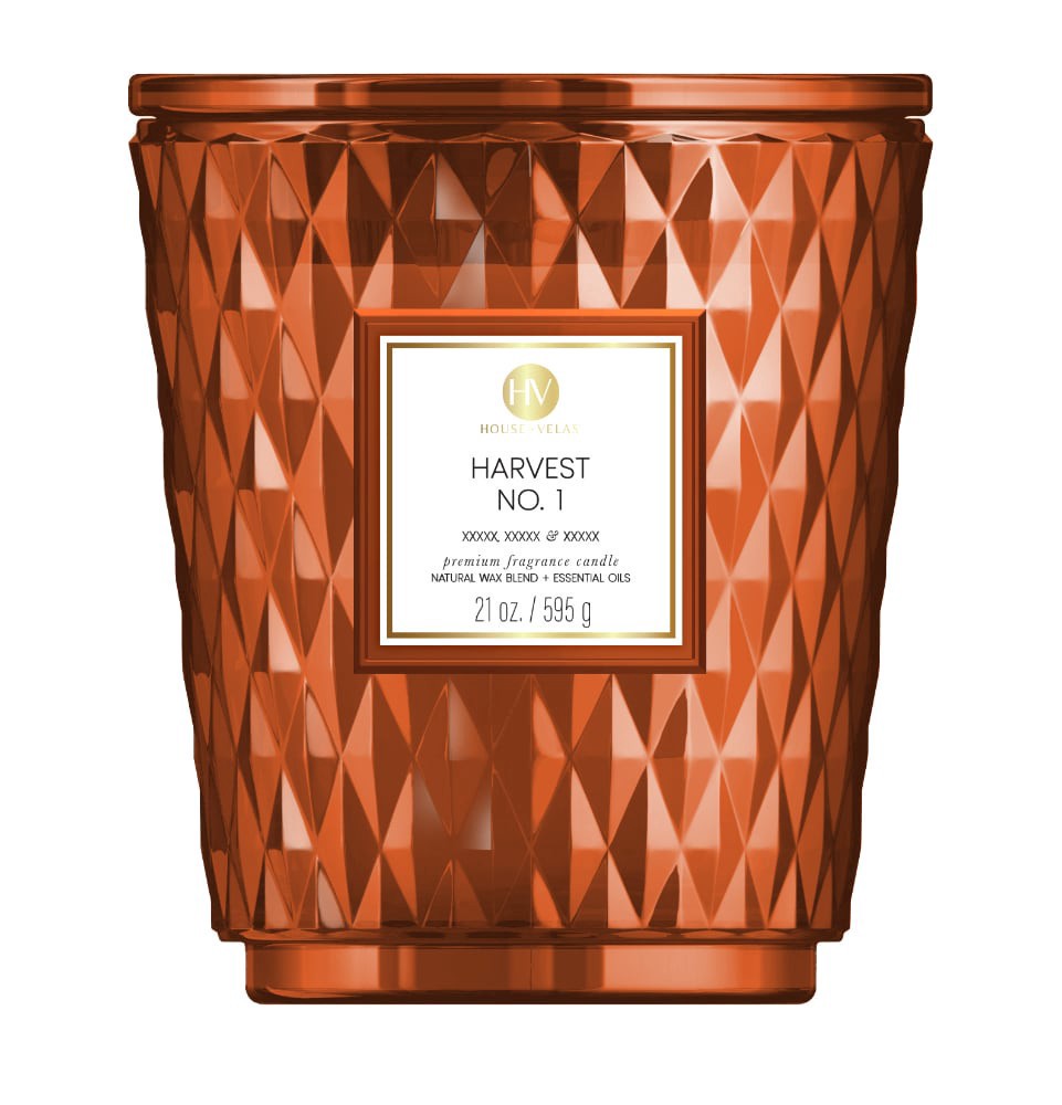 slide 1 of 1, House Of Velas Fall Jar Candle Pumpkin Pistachio, 20 oz