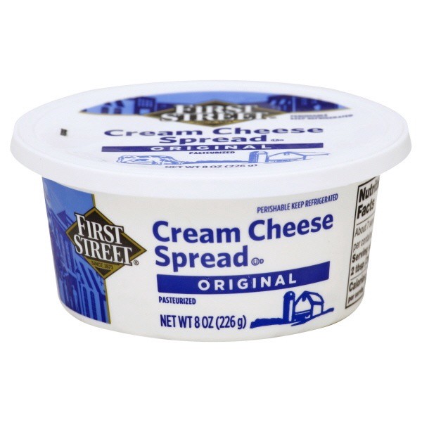 slide 1 of 1, First Street Soft Cream Cheese, 8 oz