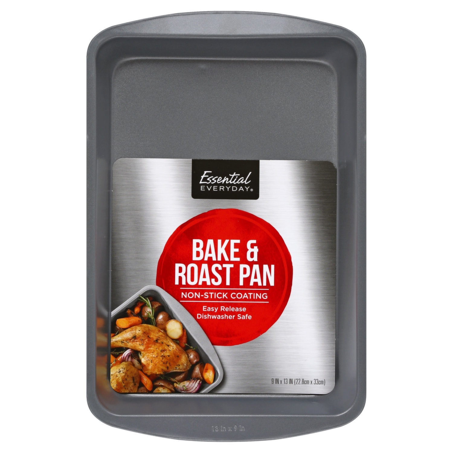 slide 1 of 1, Essential Everyday Bake and Roast Pan, 1 ct