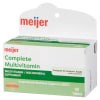 slide 22 of 29, Meijer Multivitamin Complete, 130 ct