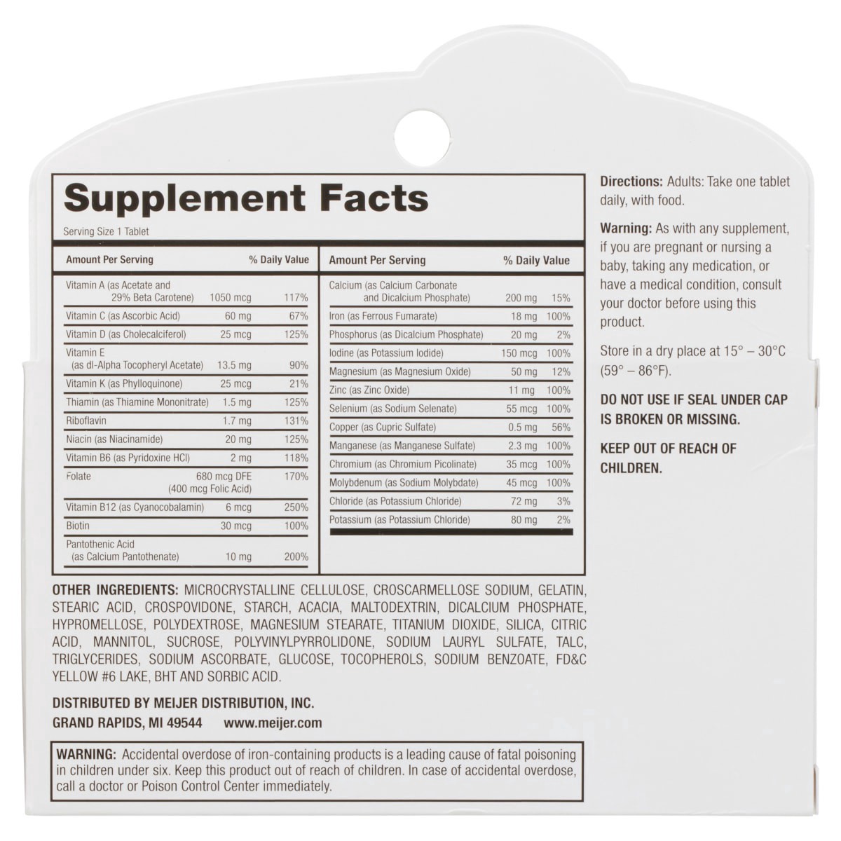 slide 26 of 29, Meijer Multivitamin Complete, 130 ct