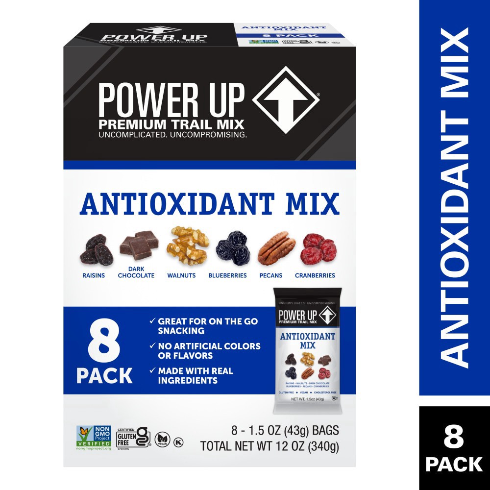 slide 5 of 6, Power Up Premium Trail Mix Antioxidant Mix Multipack, 8 ct