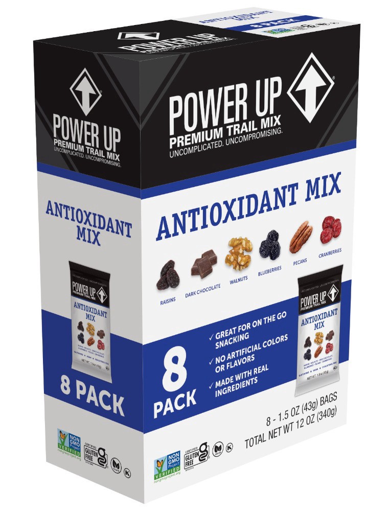 slide 4 of 6, Power Up Premium Trail Mix Antioxidant Mix Multipack, 8 ct